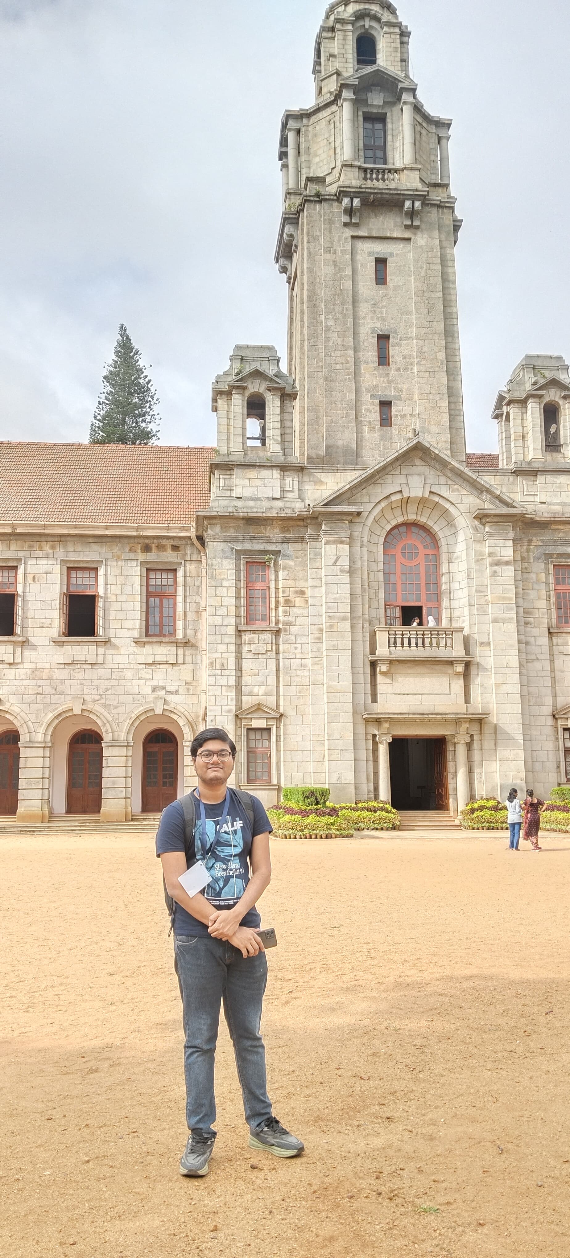 Me in front of Main Building